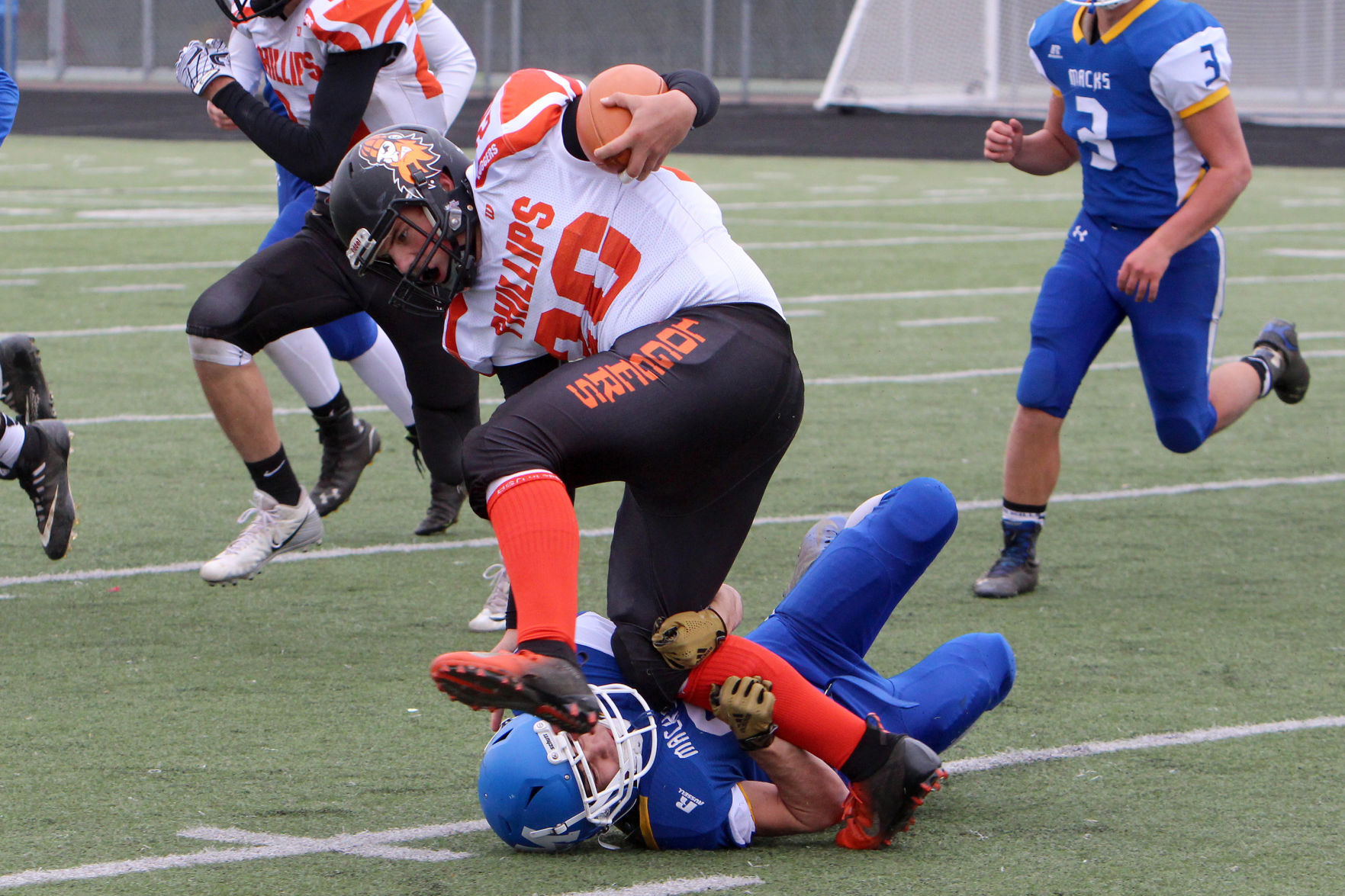 Phillips at McDonell football 9-29-18